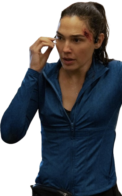Gal Gadot The Runner 2026 Blue Jacket - Image 3